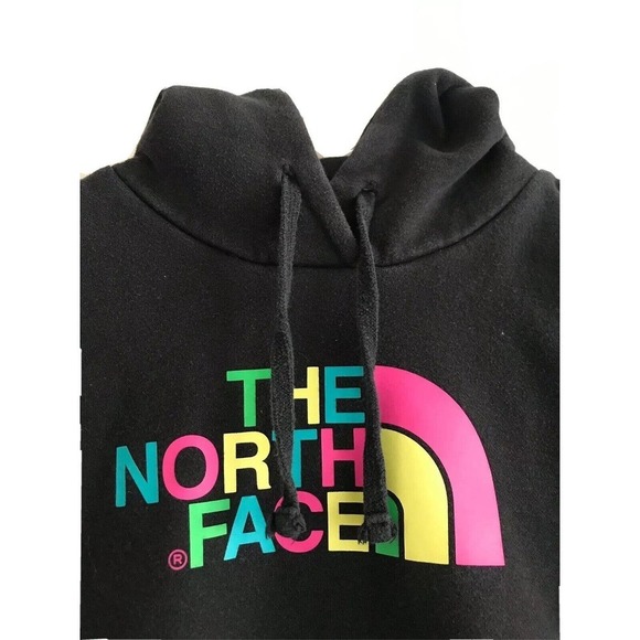 The North Face | Womens Size M Black Hoodie Sweatshirt Long Sleeves Sweater - Picture 5 of 8